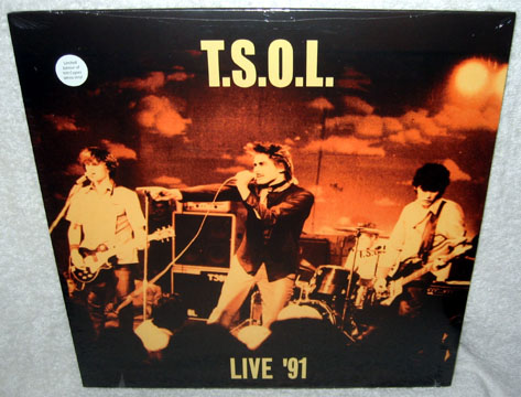 TSOL "Live '91" LP (XXX)